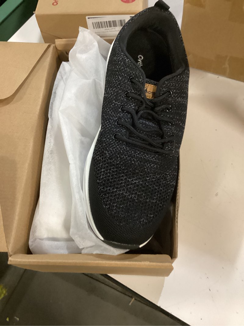Condition photo showing New/Like New for orthocomfoot women's arch support orthopedic walking sneakers 42- black grey