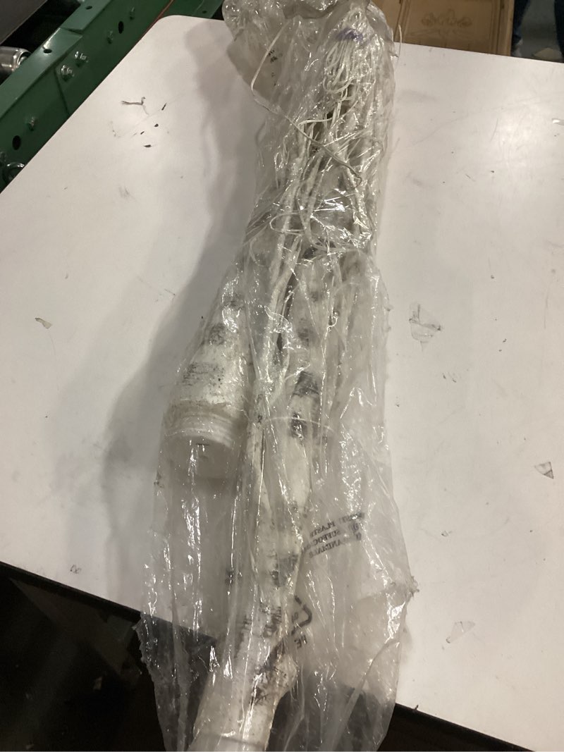 Condition photo showing As Is for 6 FT Lighted Birch Tree Artificial White Tree with 936 LED Timer Outdoor Artificial Trees for Christmas Festival Patio Home Indoor Decor 6ft