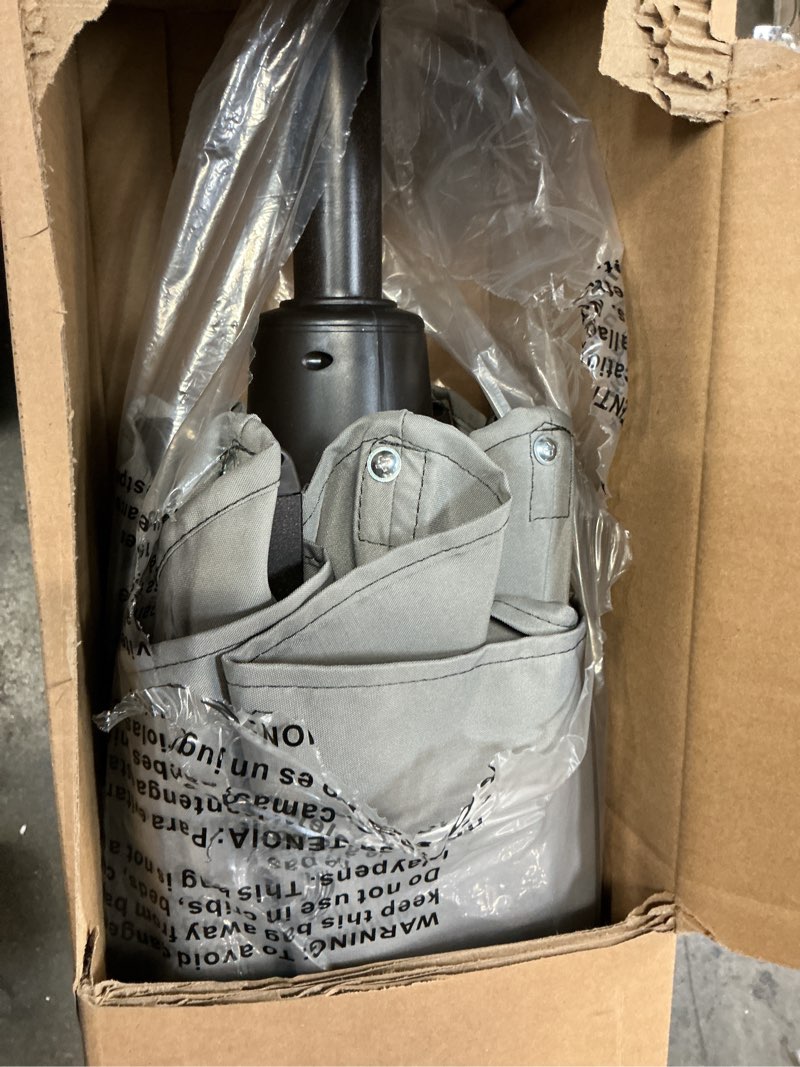 Condition photo showing Good Condition for origin 21 11-ft aluminum gray auto-tilt market patio umbrella