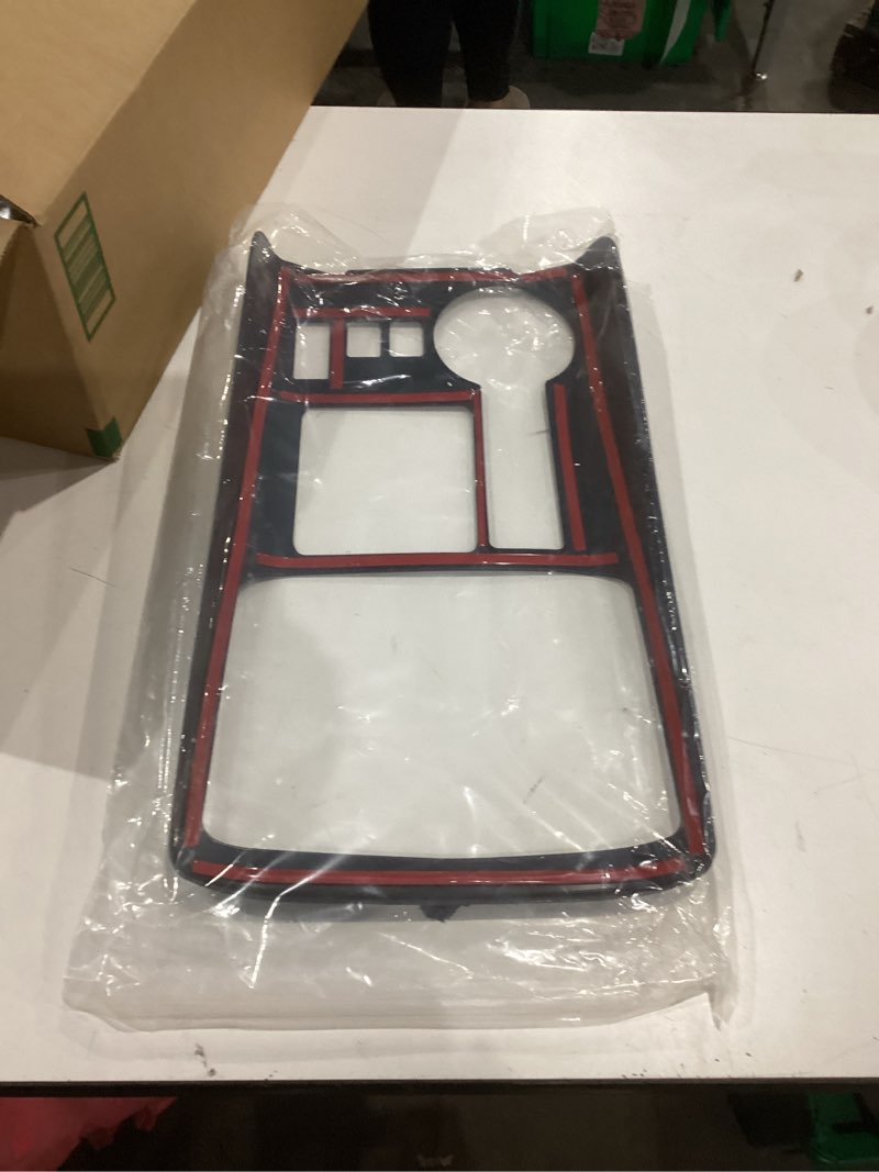 Condition photo showing Good Condition for center console gear shift panel decor cover trim