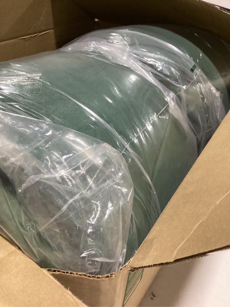 Condition photo showing Good Condition for (Only Cushion) Indoor Outdoor Waterproof Papasan Rocking Chair Cushion,Thicken Patio Rocking Egg Chair Cushion, Rattan Chair Cushions, Hammock Chairs Cushions for Garden, Porch, Balcony (Dark Green)