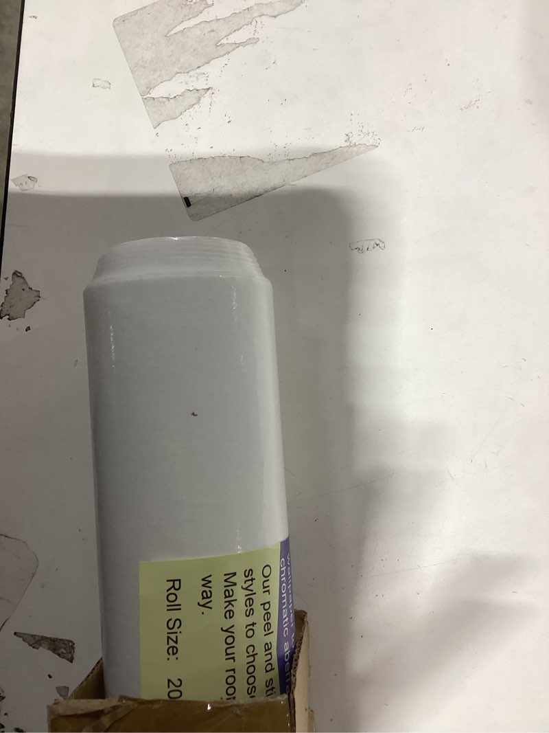 Condition photo showing New/Like New for yaretzy Silver Grey Peel and Stick Wallpaper Contact Paper Wallpaper Removable Bedroom Furniture Embossed Sticky 3D Self Adhesive 20.8inch x 119inch 20.8" x 119" Silver/Gray