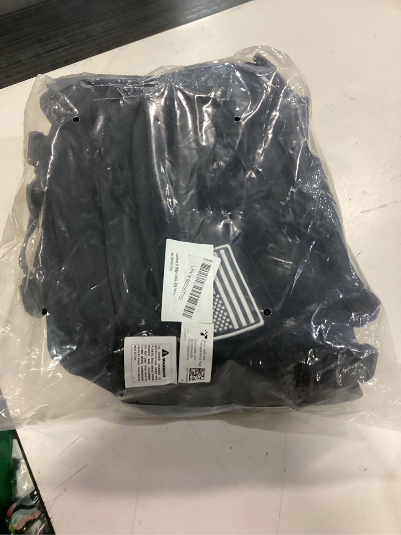 Condition photo showing New/Like New for 50L Military Tactical Backpack Large Day Backpack for Men Molle Army 3 Days Assault Pack Bug Out Bag Water Resistant and Heavy Duty Hiking Treeking Rucksack - Black Black 50L