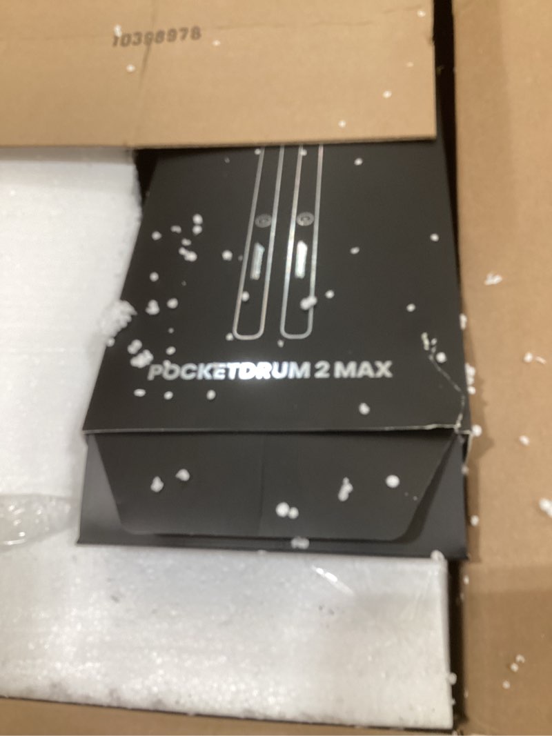 Condition photo showing Good Condition for aeroband electronic drum set pocketdrum2 max 2025, air drum sticks & pedals & bluetooth adapter, play drum anywhere anytime, 8 tones and usb midi teens adult drummer gift (earphone included) wood