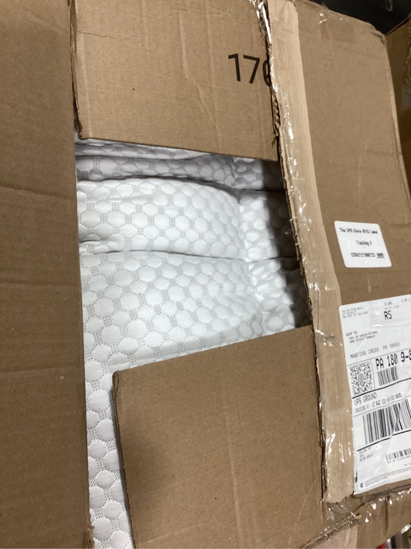 Condition photo showing Good Condition for minupwell knee pillow for side sleepers - 4" height between leg & under knee pillow for back sleepers - with 1060g 7d fiber for relieving leg, back, and knee pain - rayon derived from bamboo green-cooling 4 in