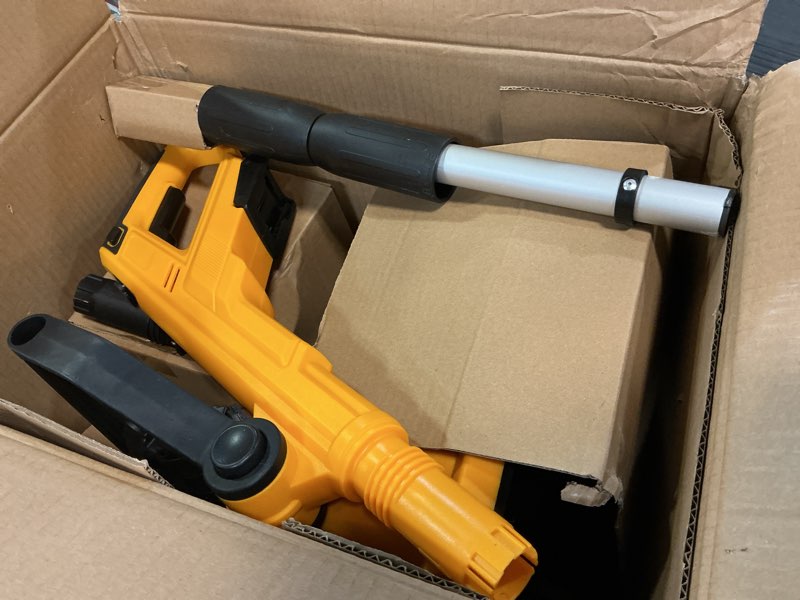 Condition photo showing Good Condition for Cordless Snow Shovel Compatible with Dewalt 20V Max Battery(NO Battery), 12'' Electric Snow Shovel with LED Lights & Adjustable Chute, Lightweight Snow Blower for Driveway, Sidewalks