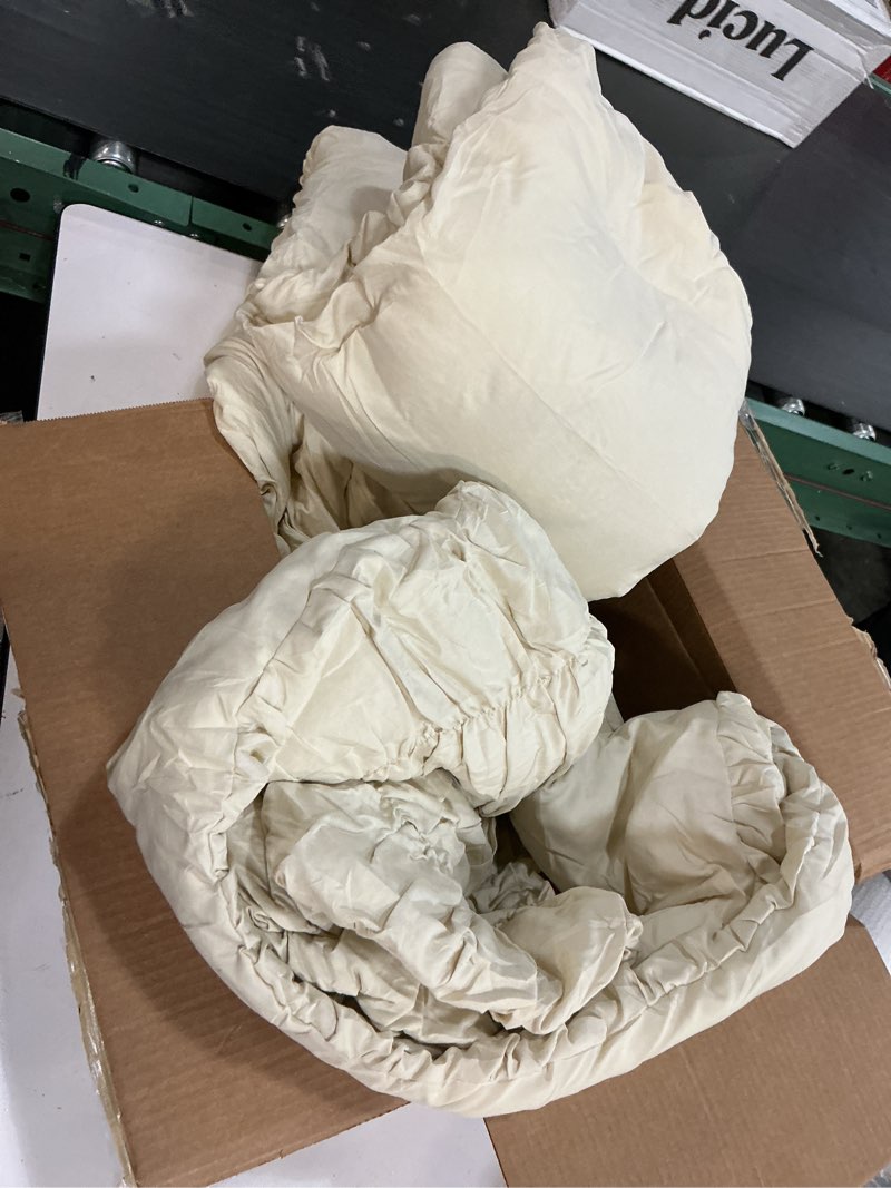 Condition photo showing As Is for bonlino queen comforter