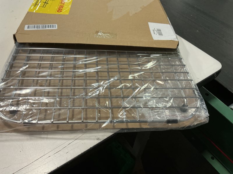 Condition photo showing Good Condition for serene valley sink grid 15-1/8” x 15-15/16“, rear drain with bottom corner radius 2-3/8" and top corner radius 5-7/8", ndg1516r