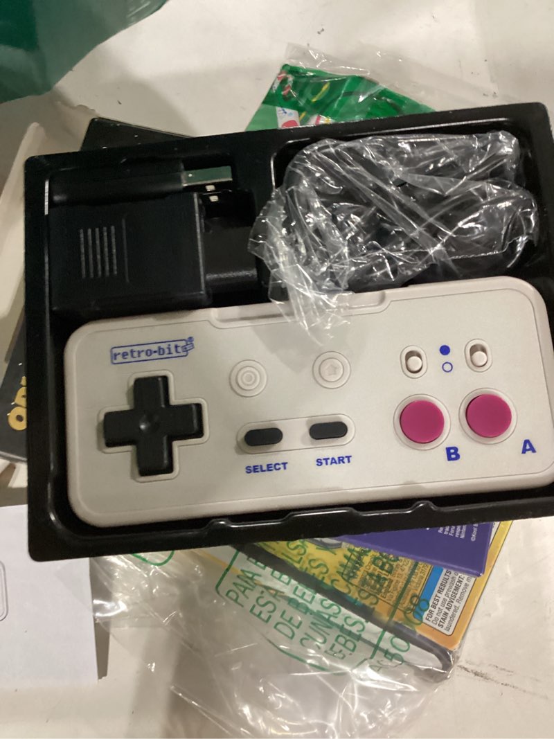 Condition photo showing Good Condition for retro-bit origin 8 2.4 ghz wireless controller – for original nes, pc/windows, macos, usb devices, nintendo switch online - gb grey