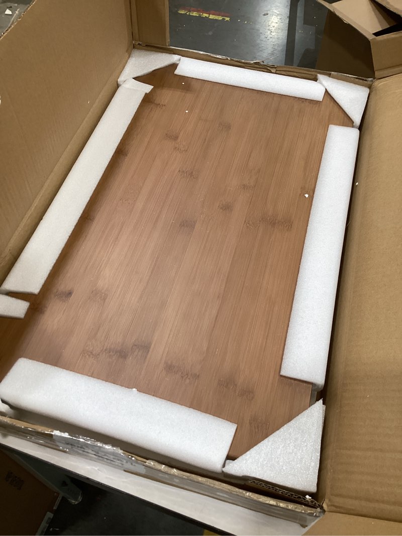 Condition photo showing Good Condition for Japanese Floor Table No Assembly Required Bamboo Folding Walnut Coffee Table Bedroom 26x15.8x11.8in Furniture Low Tea Table for Sitting on The Floor Walnut Large