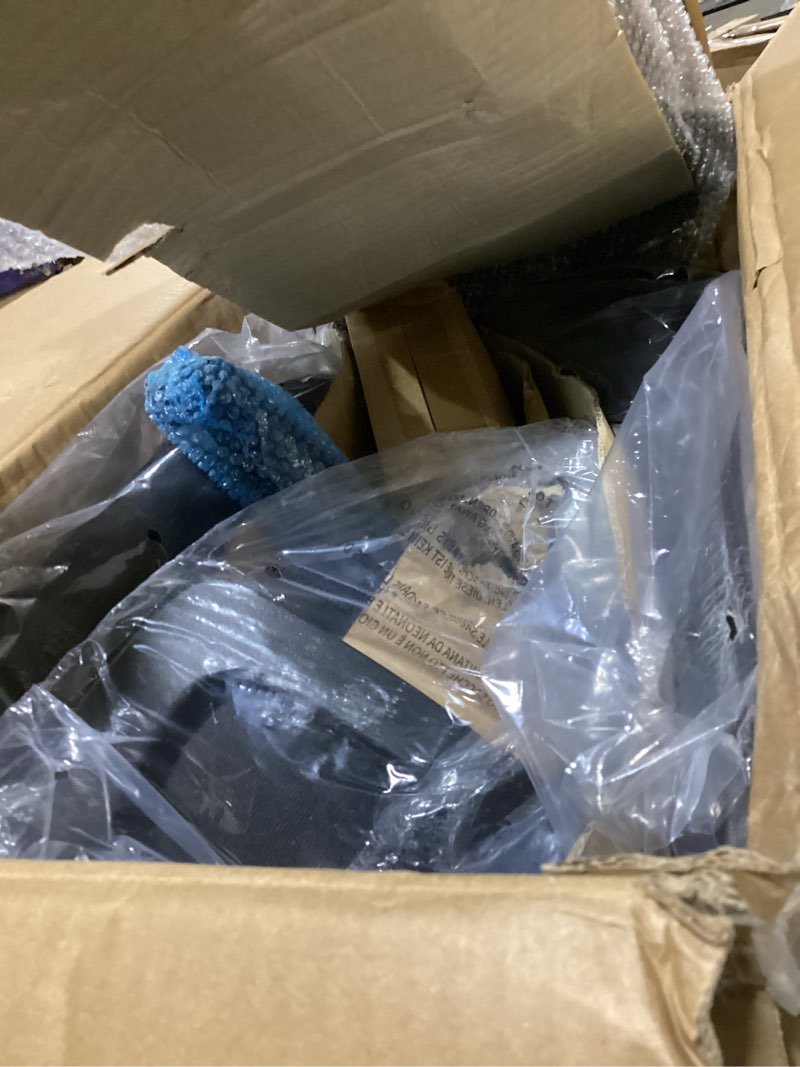 Condition photo showing As Is for ergonomic office chair,mesh office chair with lumbar support,high back desk chair with flip-up arms,400 lbs big and tall computer chair with headrest,comfy desk chairs (black) deep black