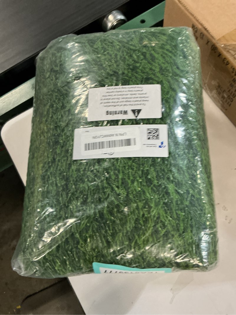 Condition photo showing item condition for Grass Pad for Dogs 39.3 x 31.5 inches Strong Absorbency Soft Artificial Grass for Pets Potty Training, Easy to Clean Fake Grass for Dog Indoor Outdoor Use(1 Pack) 39.4x31.5 Inch