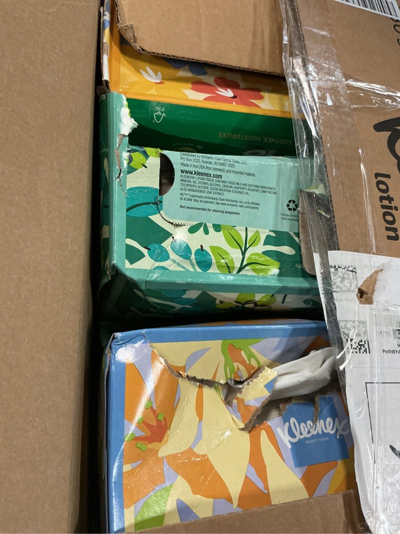 Condition photo showing Good Condition for Similar Kleenex Ultra Soft Facial Tissues, Medium Count Flat, 180 ct, 8 Pack. Designs May Vary White 