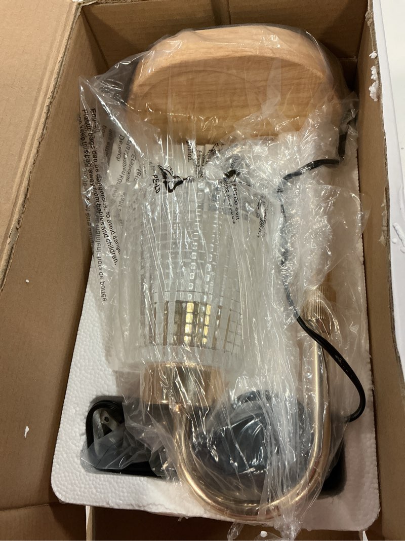 Condition photo showing Good Condition for MEIXISUE Gold Candle Warmer Lamp with Timer and Dimmer,Fragrance Electric Wax Melt Warmer with 2 Bulbs,Scented Jar Lamp,Mother's Day/Birthday/Christmas Gifts for Mom/Wife,Home Decor,Adjustable Height Trumpet-shaped Gold