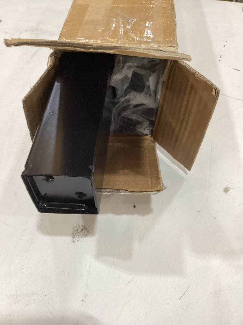 Condition photo showing Good Condition for qlly 30 inch adjustable metal furniture legs, square office table desk leg, set of 4 (black) 30 inch black