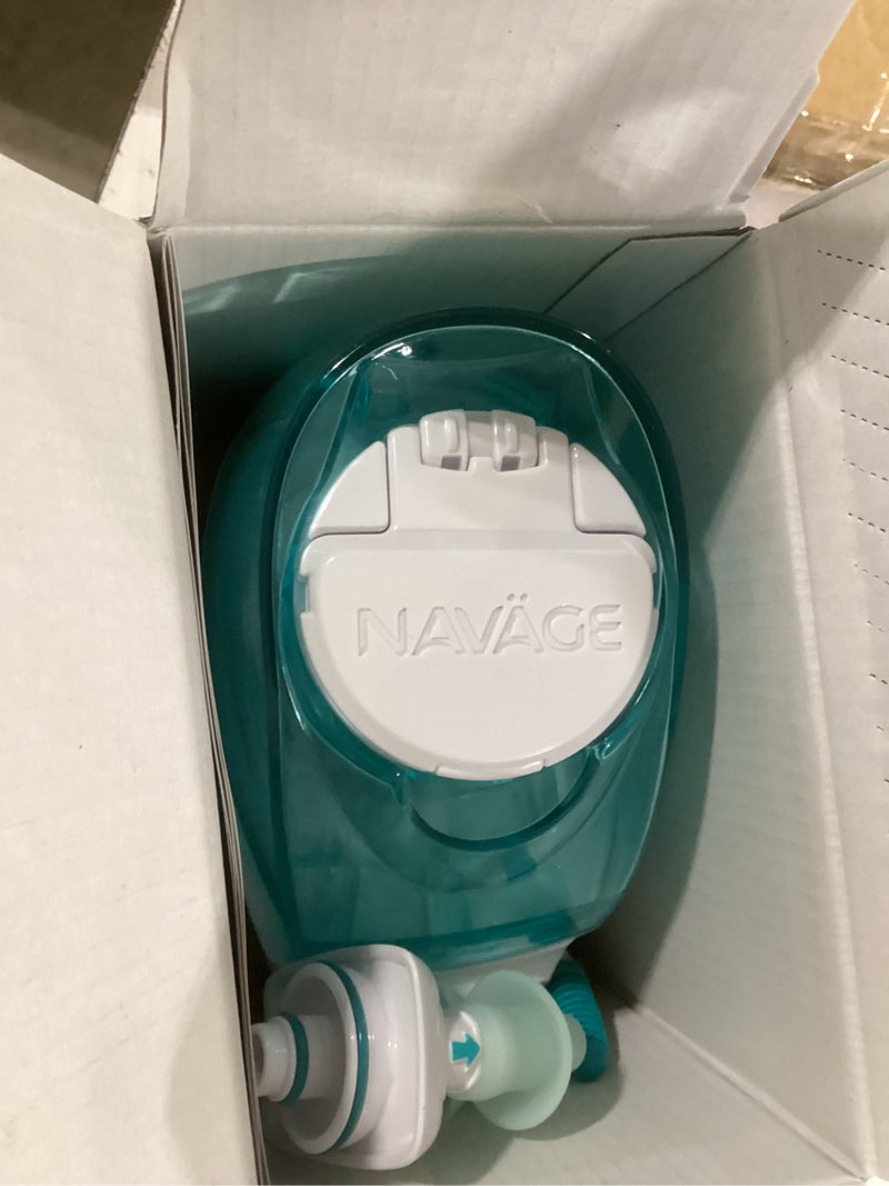 Condition photo showing Good Condition for navage starter bundle – nasal irrigation system - saline nasal rinse kit with 1 nose cleaner and 30 saltpods for congestion relief ($109 value). sinus rinse for clinically proven benefits