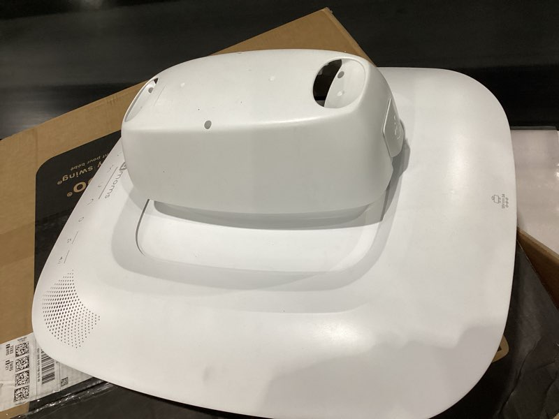Condition photo showing As Is for 4moms MamaRoo Multi-Motion Baby Swing, Bluetooth Enabled with 5 Unique Motions, Grey