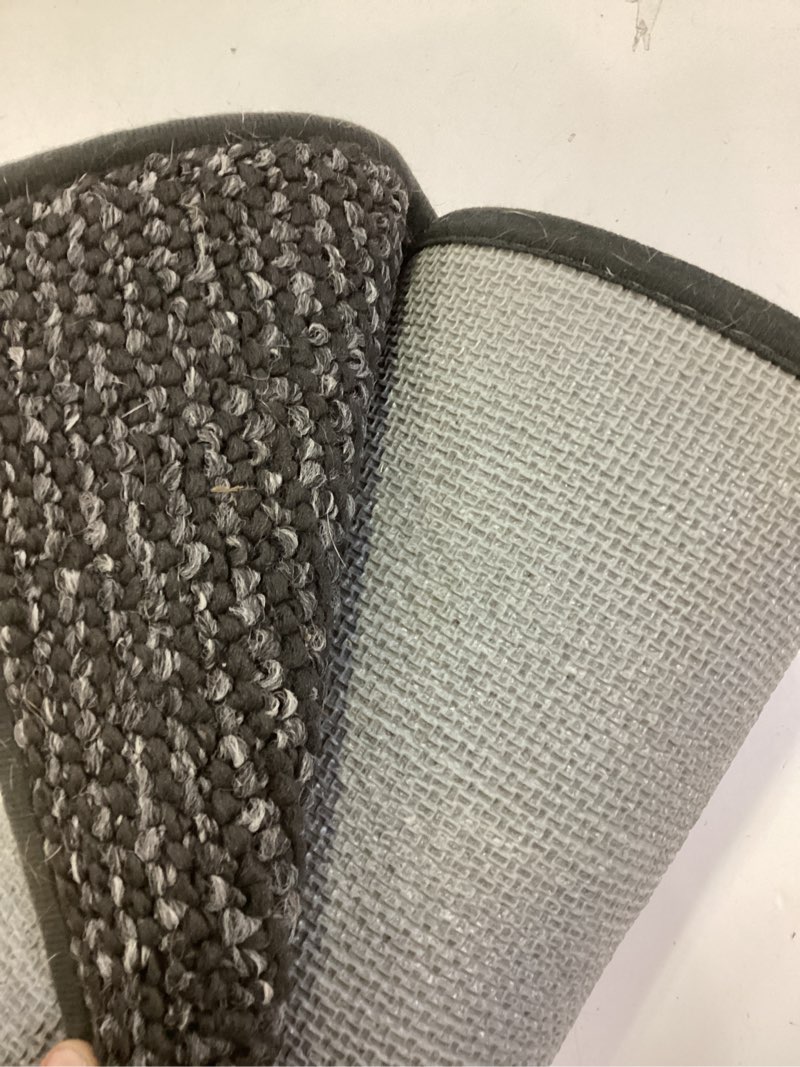 Condition photo showing Good Condition for jsei dirt trapper door mat 24"x60" non-slip washable entrance mat, dog doormats, absorbent & fade-resistant floor mats, low profile welcome mats for entryway, front door, and inside entrance,dark grey 2' x 5' (rectangular) dark grey