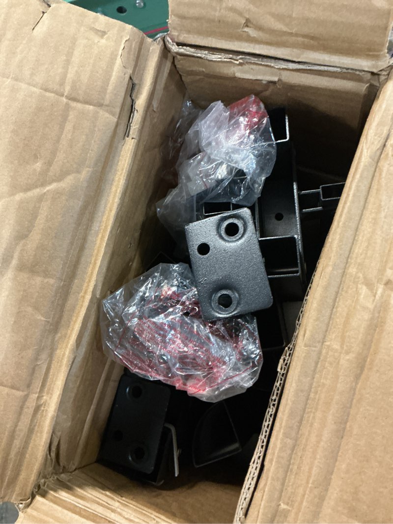 Condition photo showing As Is for 16 Inch King Size Bed Frame with Round Corner Legs Mattress Slide Stopper No Box Spring Needed Heavy Duty Metal Platform Bed Frames Under-Bed Storage Space, 3000 LBS Steel Slats Support