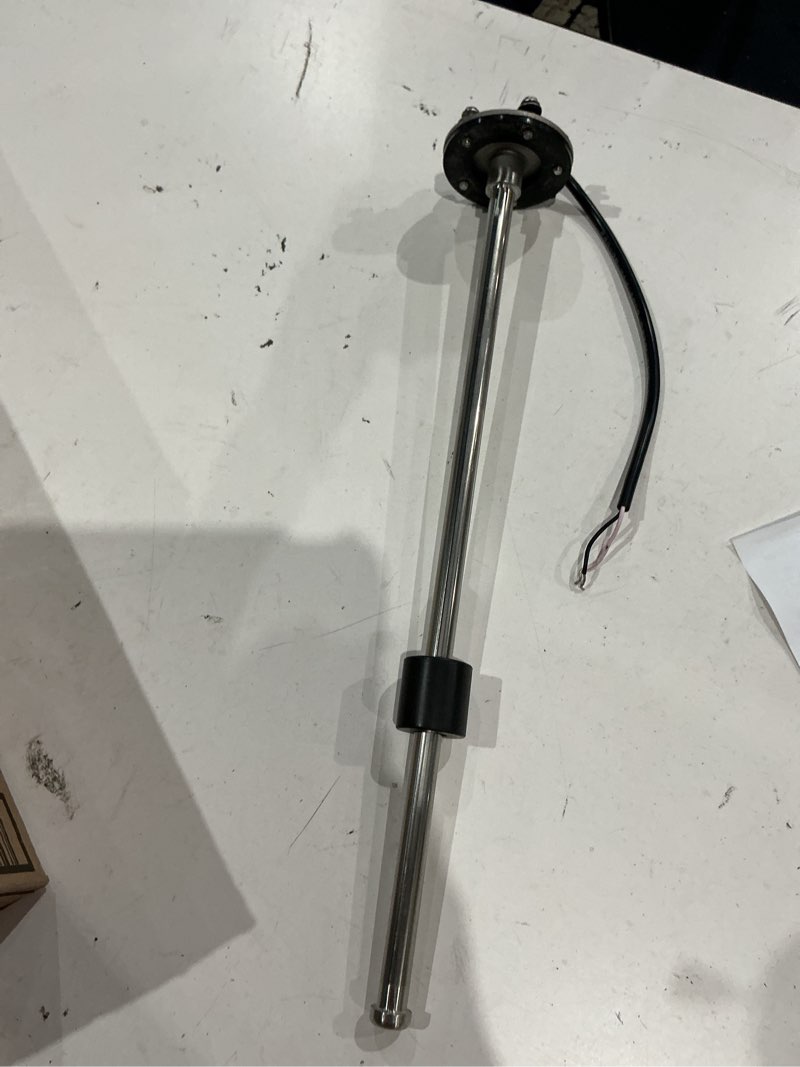 Condition photo showing As Is for usa sss fuel & water level sensor 4"