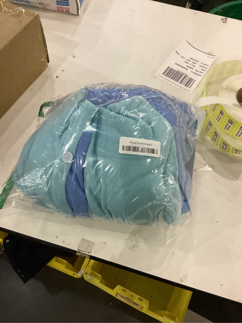 Condition photo showing New/Like New for Wishliker Adult Onesie Animal Pajamas Halloween Cosplay Costumes Party Wear Blue Lty1-blue Large