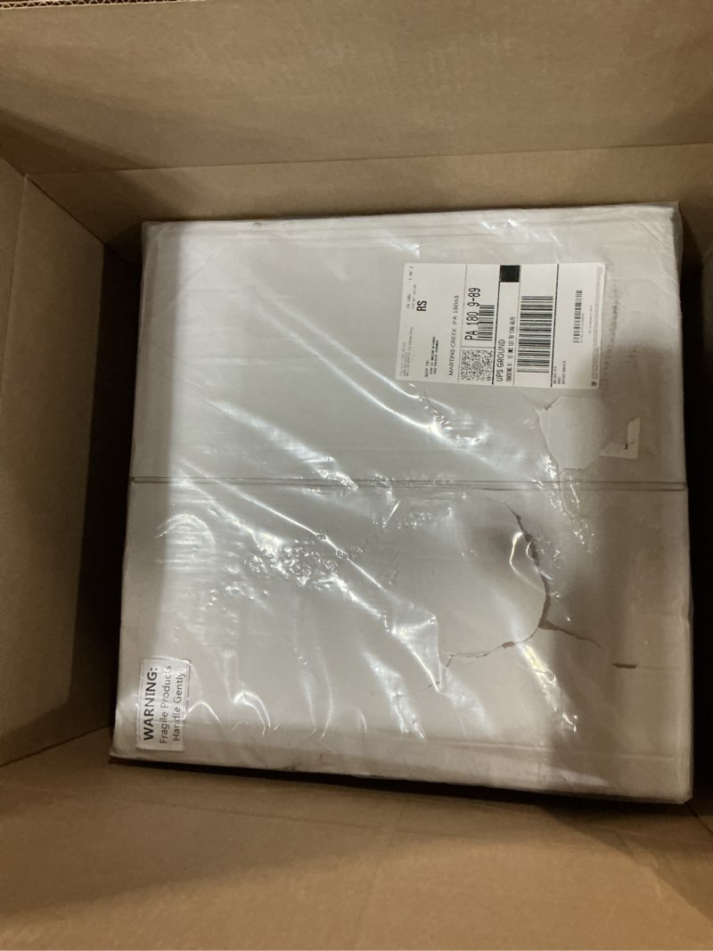 Condition photo showing New/Like New for zhehao 2 pcs drink dispensers for parties 1.3 gallon glass beverage dispenser clear vintage crystal iced beverage dispenser with spigot and 2 wooden chalkboard wide mouth beverage server for bar home