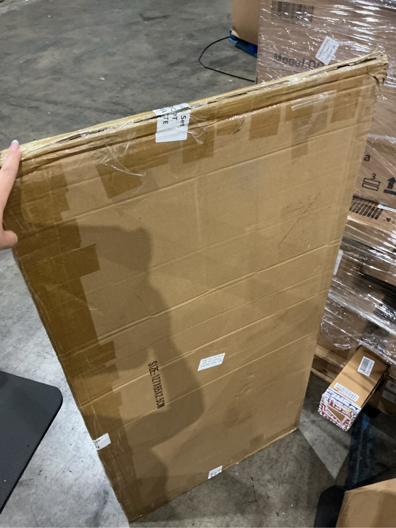 Condition photo showing As Is for blulu 2 pcs aluminum composite panel, 1/8" thick rectangle aluminum plastic composite sheet plate for industry crafting handcraft diy projects, brushed gold (24"x24") 2 24"x24"