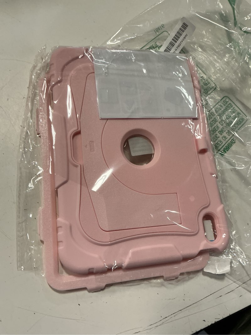 Condition photo showing Good Condition for ccmao case for ipad 11 inch (a16) 2025/ ipad 10th generation 2022 (10.9 inch) with durable kickstand, pencil holder, hybrid heavy duty shockproof protective case for ipad 11/10 gen, light pink solid color 02 light pink