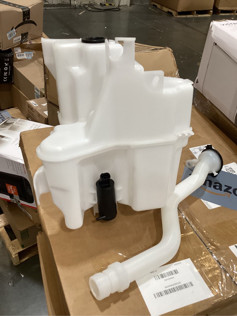 Condition photo showing Good Condition for windshield washer reservoir tank fit for 2019-2022 toyota rav4 | replacement for 8531542460 8531542450,with sensor,with pump & cap & filler neck