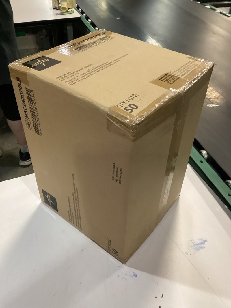 Condition photo showing New/Like New for Medline Light Absorbency Underpad, 23" x 36", 50 Count, Disposable Bed, Furniture & Surface Protection, For Kids, Adults, Elderly, Puppy Pad, Changing Pad, Incontinence Pee Pad, Chucks 23" x 36" (50 count)