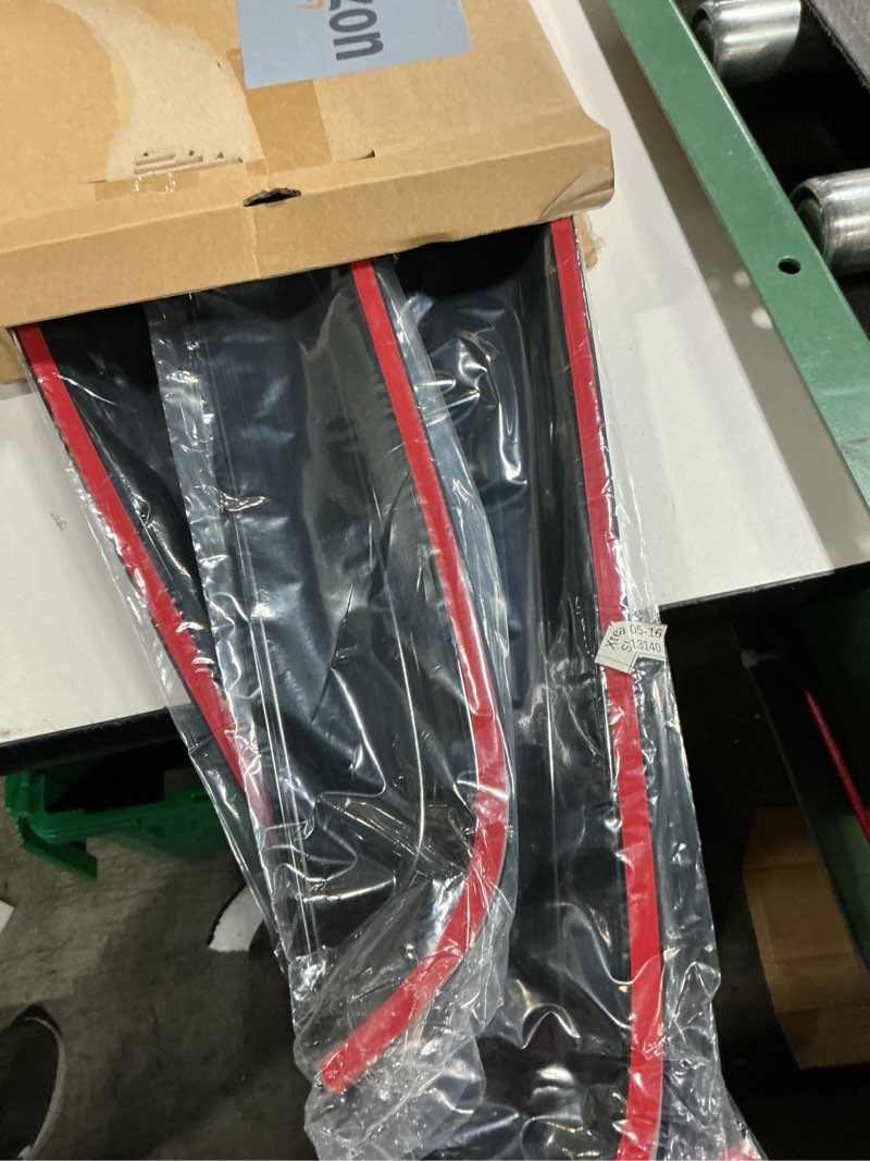 Condition photo showing New/Like New for KPY Window Visor Compatible with Mazda 3 Hatchback 2004-2009, 4PC Rain Guard Side Window Vent Deflectors Tape-On Mugen Style, 2004 2005 2006 2007 2008 2009 04-09 Mazda 3 Hatchback