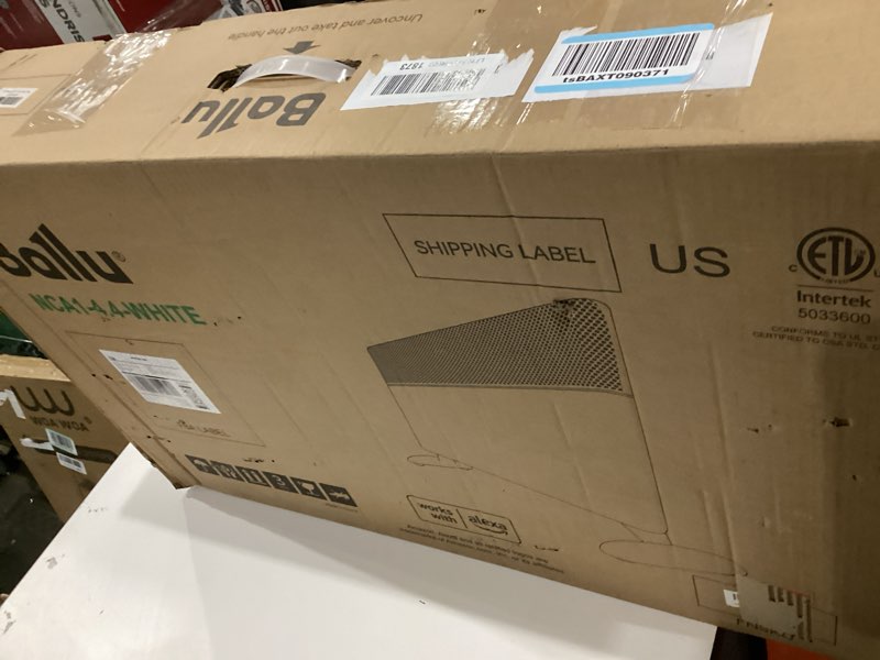 Condition photo showing As Is for Ballu Convection Panel Space Heater for Large Room,1500W Electric Heater with Programmable Thermostat,WiFi App Control,Standing or Wall Mount,Smart Quiet Heater for Indoor Use,Works with Alexa,White Standard White