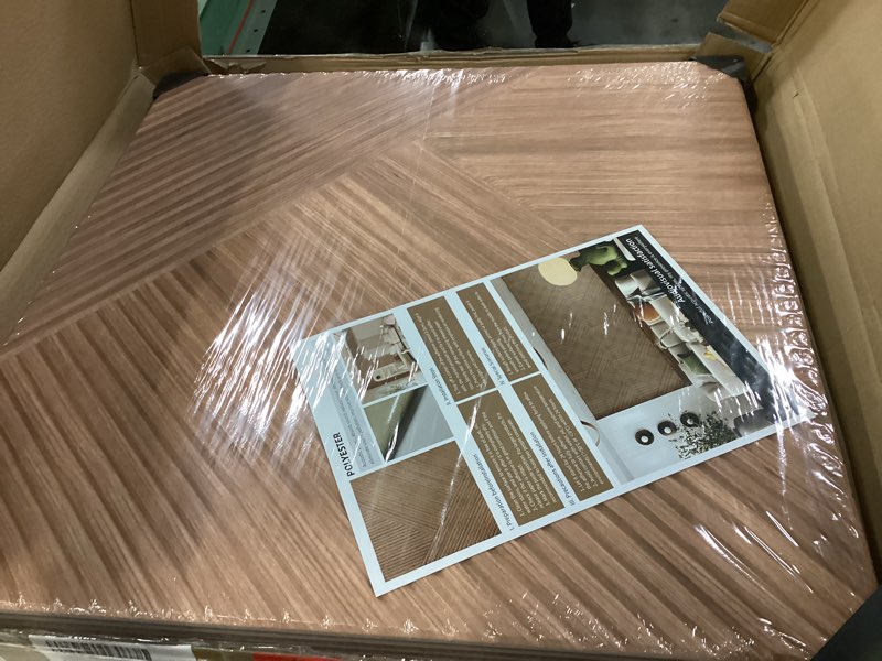 Condition photo showing New/Like New for BTDVR 8 Pack Large Acoustic Wall Panels,94.48"x47.24" Self-Adhesive Soundproof Wall Panels-Total Size (Single Size 23.62"x23.62") Decorative Wood Grain Printing Sound Panels,for Studio,Office,Home 96x48 Inch(8 Pack-24x24 Inch) Log Color