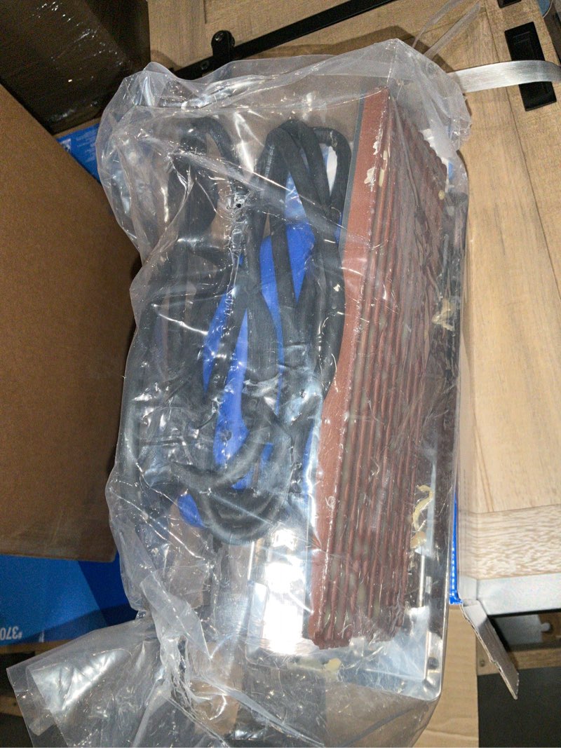 Condition photo showing As Is for capitol heat-bond 3-in x 10.25-in carpet seaming iron
