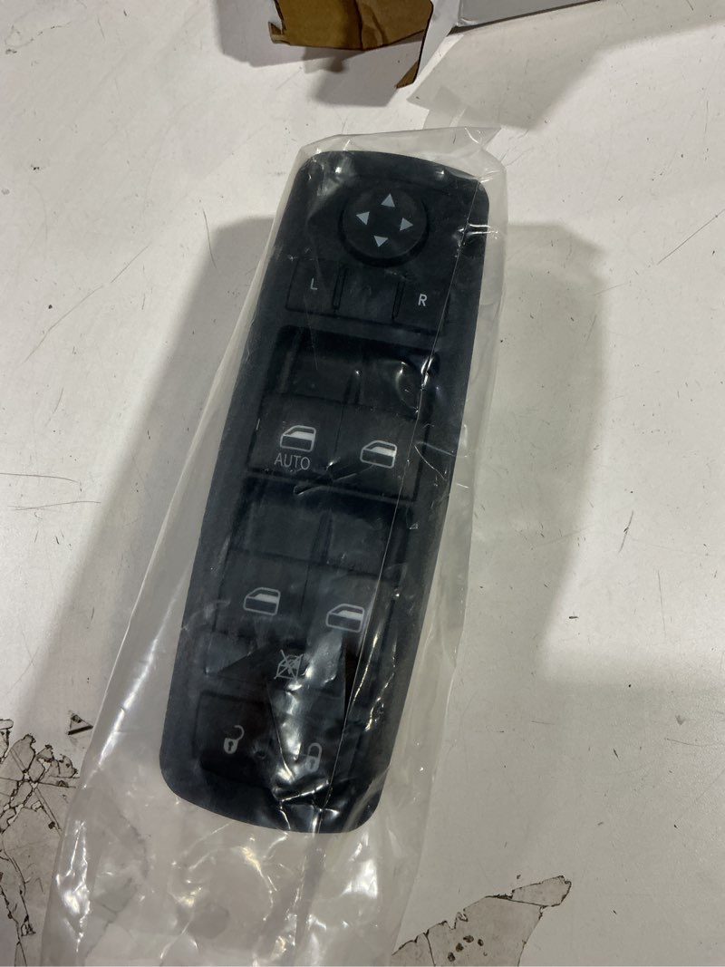 Condition photo showing New/Like New for Master Power Window Switch Driver Side Compatible with 2008-2012 Jeep Liberty 2007-2011 Dodge Nitro, 2009-2010 Dodge Journey | 8+13 PINS | 1 AUTO | Replaces# 4602632AG, 4602632AH