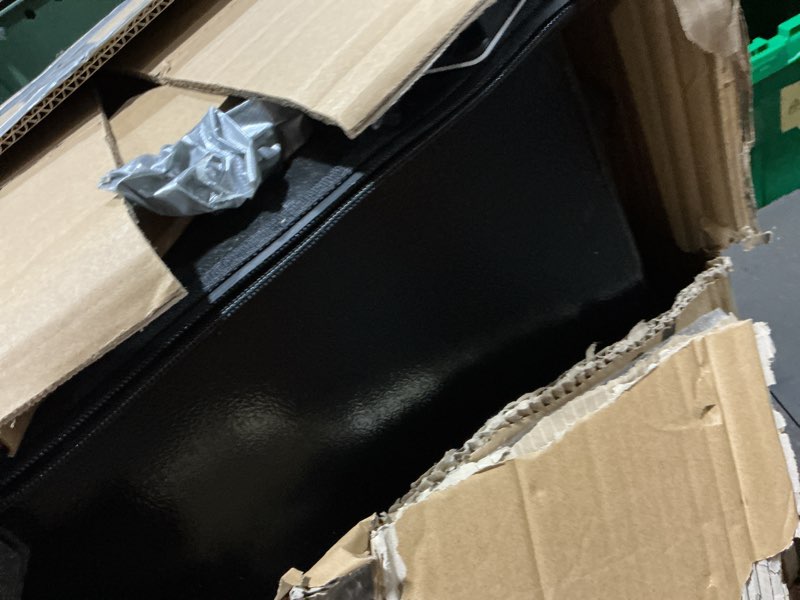 Condition photo showing As Is for 7.0 cu ft large safe box for home & office, 27.56"h anti-theft safety box with a4 fireproof waterproof bag, combination lock & removable steel shelf, security document safe for cash passport medicine 27.56"h x 11.81"d x 13.78"w