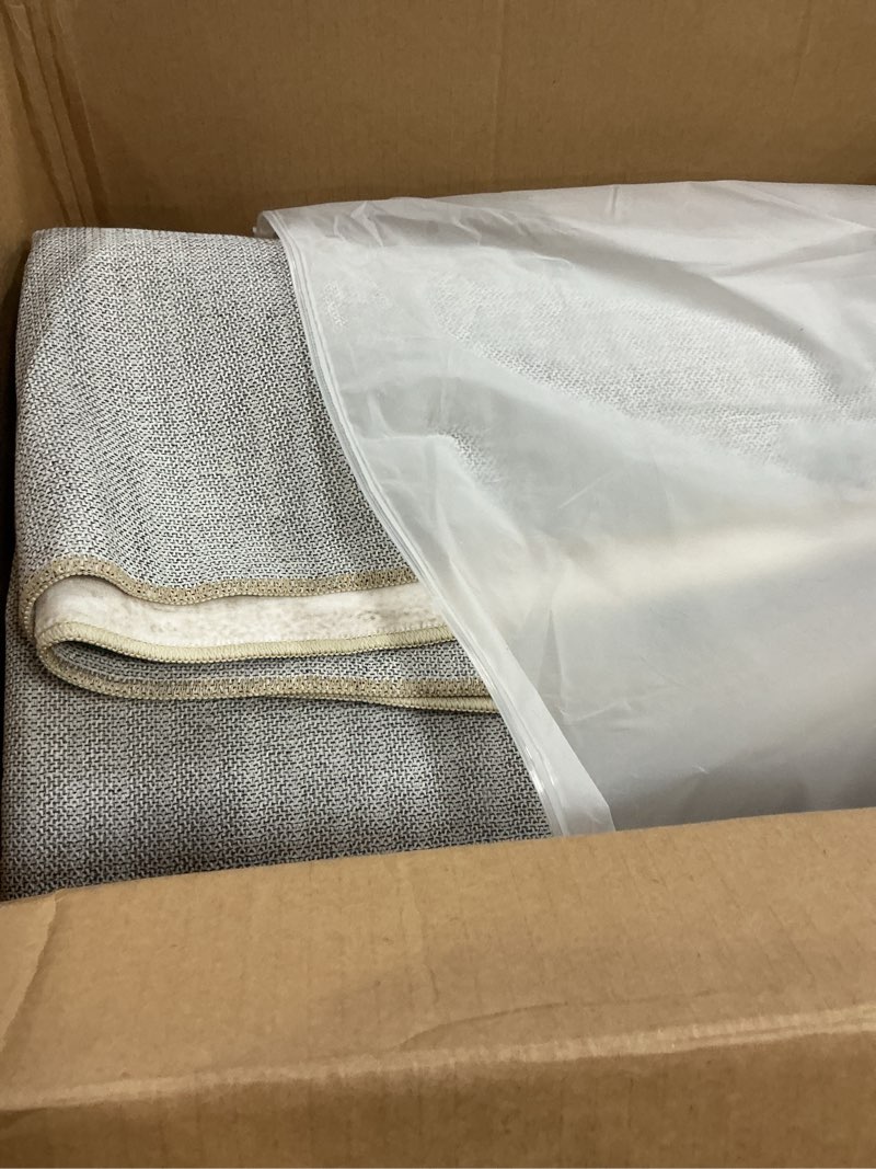 Condition photo showing Good Condition for witshock 9x12 area rug, washable rugs for living room, large rug thin carpet non slip stain resistant soft carpets, modern wave striped rugs for bedroom dining room office kitchen nursery, beige 9' x 12' (rectangular) beige