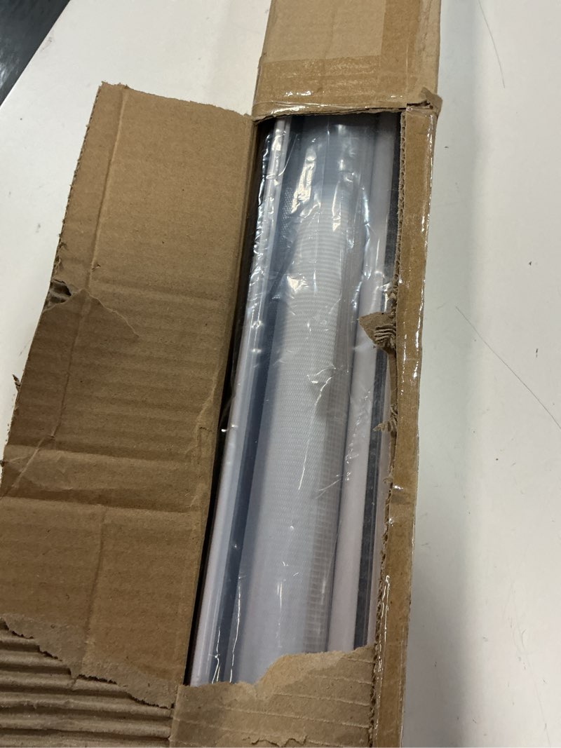 Condition photo showing Good Condition for CHICOLOGY Zebra Blinds, Roller Window Shades, Blinds for Windows, Roller Shades for Windows, Window Shades for Home, Window Shades, Pull Down Shades for Windows, 33.5" W X 72" H, Basic Arctic 33.5"W x 72"H Basic Arctic