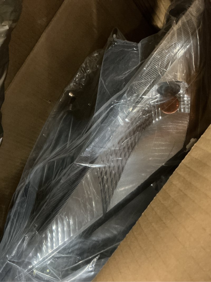 Condition photo showing Good Condition for jfn halogen headlights fit for freightliner cascadia 2018-2024, replacement headlamp dot and sae approved, perfect for standard models (driver side (left))