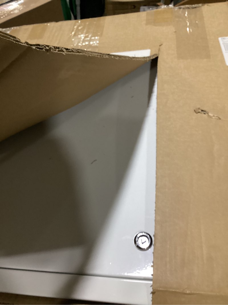 Condition photo showing As Is for 24 x 36 access panel for drywall, thicken 1.2mm drywall access panel with lock and key, heavy-duty access door for drywall, plumbing and ceiling 24*36