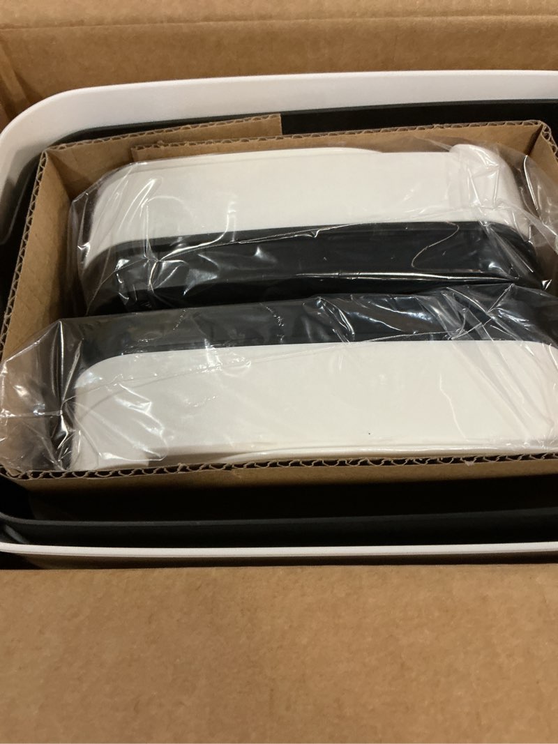 Condition photo showing New/Like New for Vanpopubs 2 Pack 3.6 Gal Bathroom Trash Can with Lid, Small Smart Automatic Touchless Garbage Can, Slim Motion Sensor Waterproof Plastic Trash Bin for Bedroom Office Kitchen Dorm Toilet