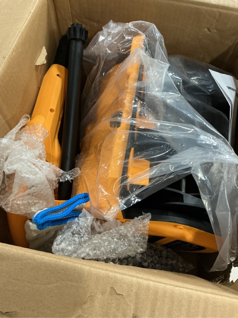 Condition photo showing Good Condition for Cordless Snow Shovel Compatible with DeWalt 20V MAX Battery(NO Battery) 12" Electric Snow Blower for Driveway Max 16FT Throw Distance, 7" Clear Depth with Front Handle for Deck, Patio, Bare