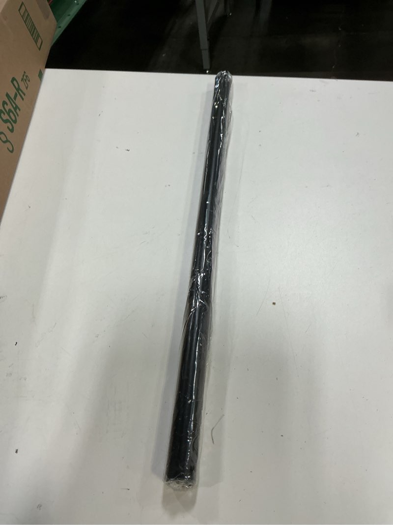 Condition photo showing Good Condition for 24 inch ceiling fan downrod accessories with extension cord for ceiling fan with lights, original (black) 24in black
