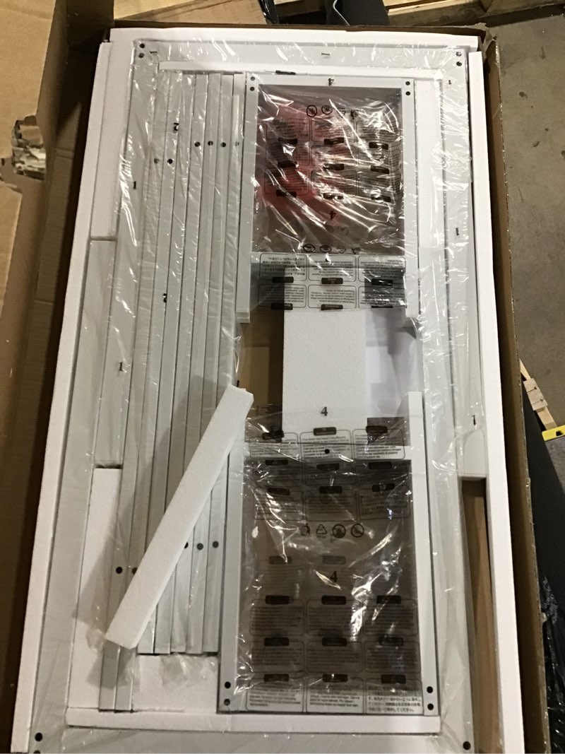 Condition photo showing New/Like New for Tatub Dining Table Set for 4, 3-Piece Kitchen Table with 2 Benches, Space-Saving Dining Room Table Set for Breakfast Nook and Small Spaces, Original