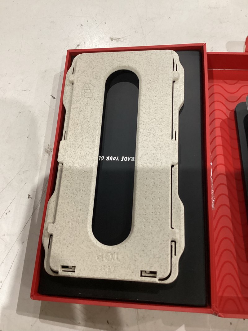 Condition photo showing Good Condition for bodyguardz red light converter privacy screen protector – passive red light therapy for face - promotes better sleep, healthier skin, reduced eye strain - privacy glass, easy install (iphone 17 pro max / 16 pro max) red privacy iphone 17 pro max / 16 pro max