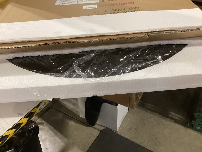 Condition photo showing Good Condition for Round Wood Mirrors for Wall Decor, 30 Inch Rustic Farmhouse Circle Decorative Mirror for Bathroom, Living Room, Foyer, Entryway, Bedroom