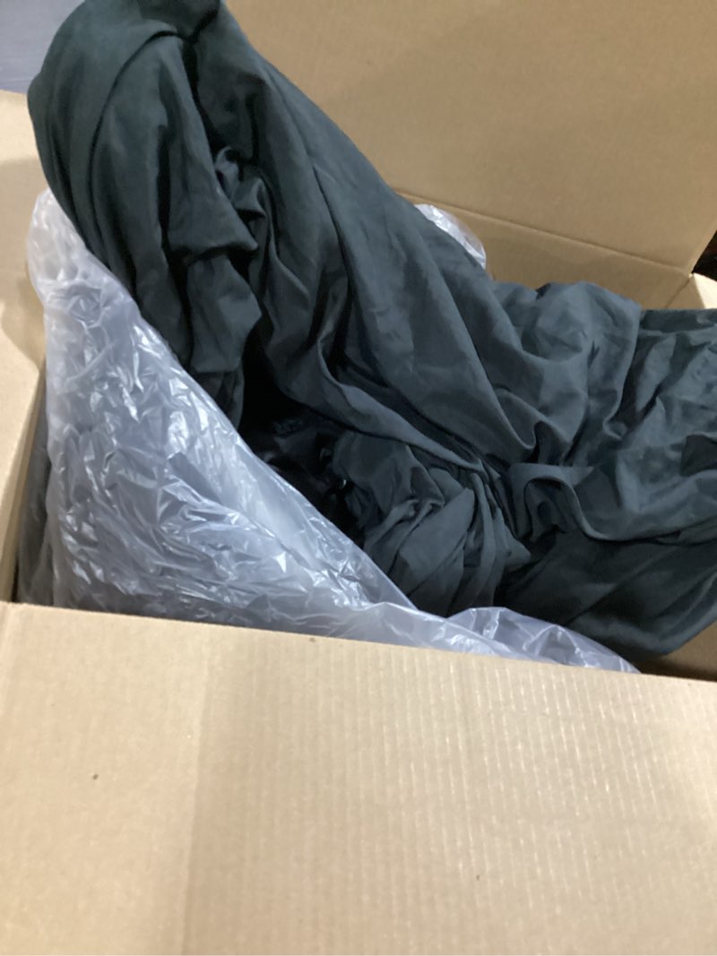 Condition photo showing As Is for black duvet cover king size - extra soft king size duvet cover - lightweight, comfy, cozy & breathable - easy care & fade free with zipper closures & ties - 104" x 90" inches - comforter not included 26 - black (no comforter) king (104x90)