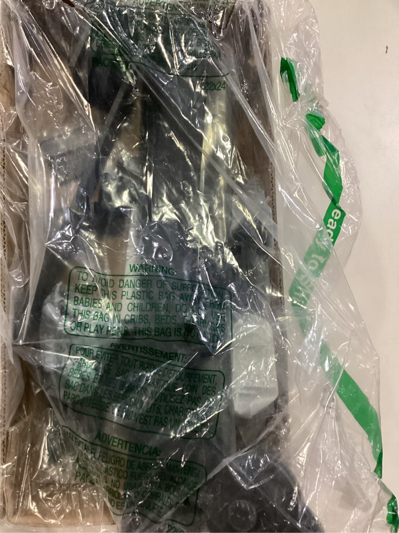 Condition photo showing As Is for SMARTSTANDARD 6.8FT Barn Door Hardware Kit, Sliding Barn Door Track -Smoothly and Quietly -Easy to Install -Includes Step-by-Step Installation Instruction Fit 40" Wide Door Panel (J Shape Hanger) 6.8 Feet