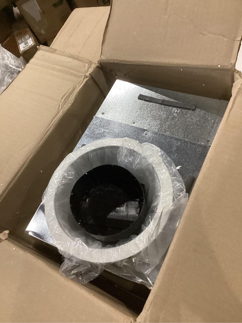 Condition photo showing As Is for broan recessed ventilation fan light  70 cfm