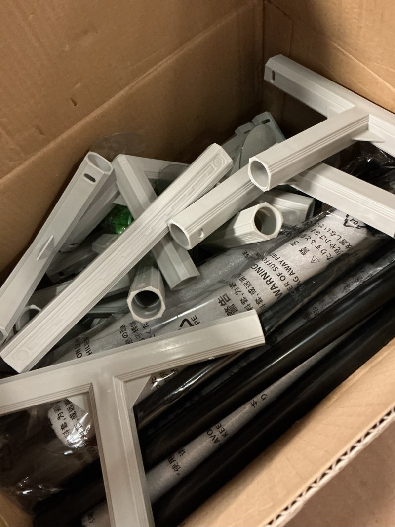 Condition photo showing Good Condition for Uanlauo Beige Small Baby Playpen - 47x47in Playpen for Babies and Toddlers, Safe Indoor Play Pen, Baby Pen with Storage Bag and Breathable Mesh 47x47 Inch Beige